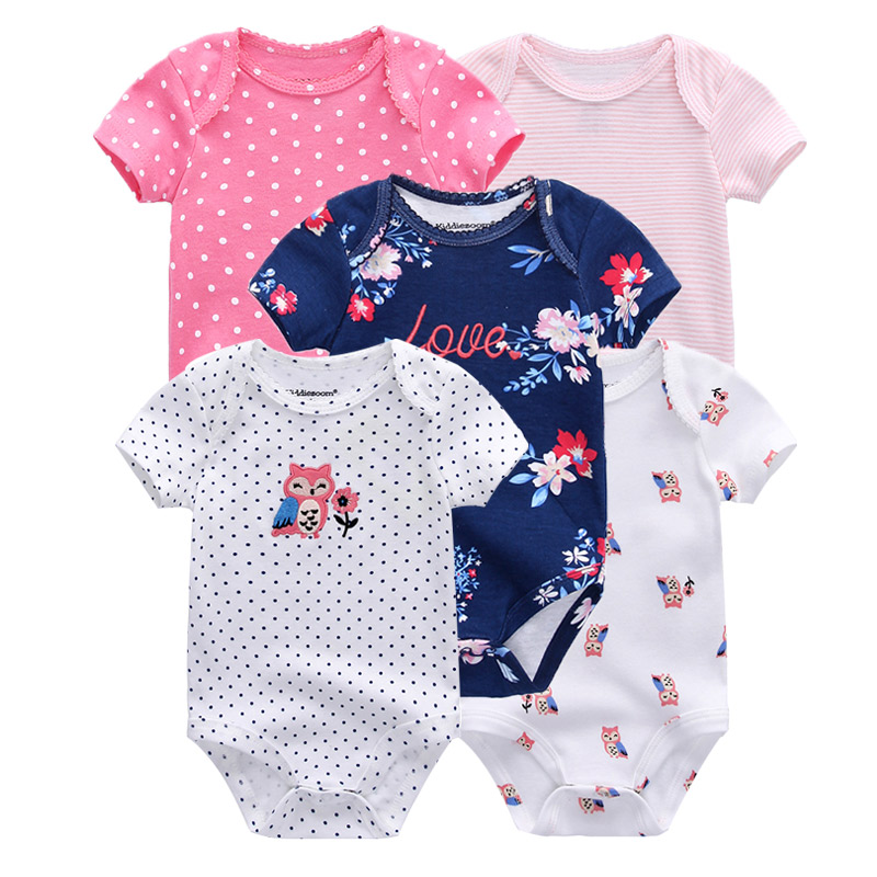 Baby Jumpsuit Daily Onesies Set (Set of 5)